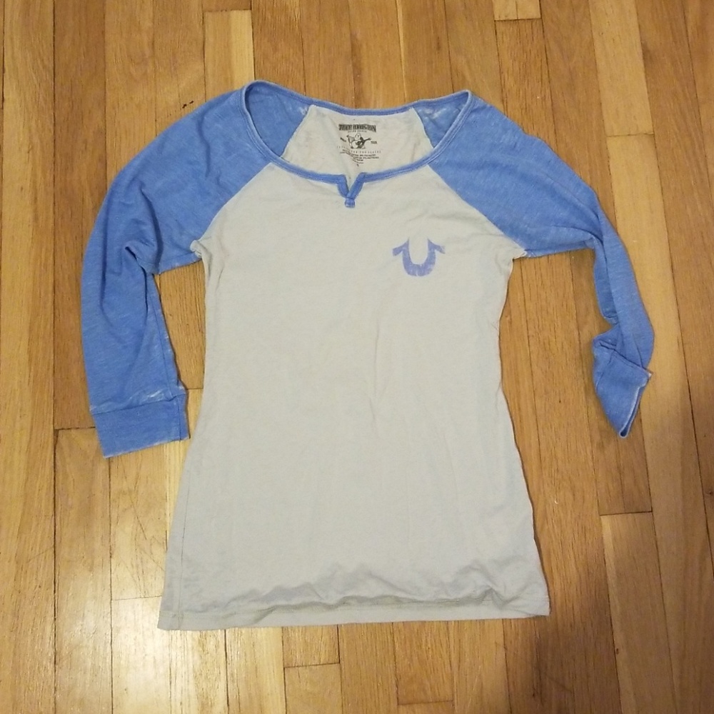 True religion baseball shirt
